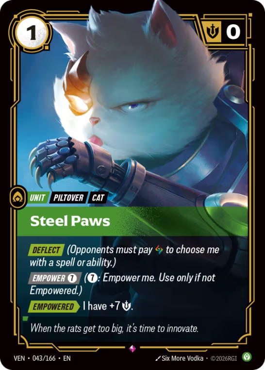 Steel Paws VEN-043/166