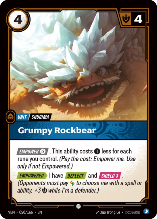 Grumpy Rockbear VEN-050/166