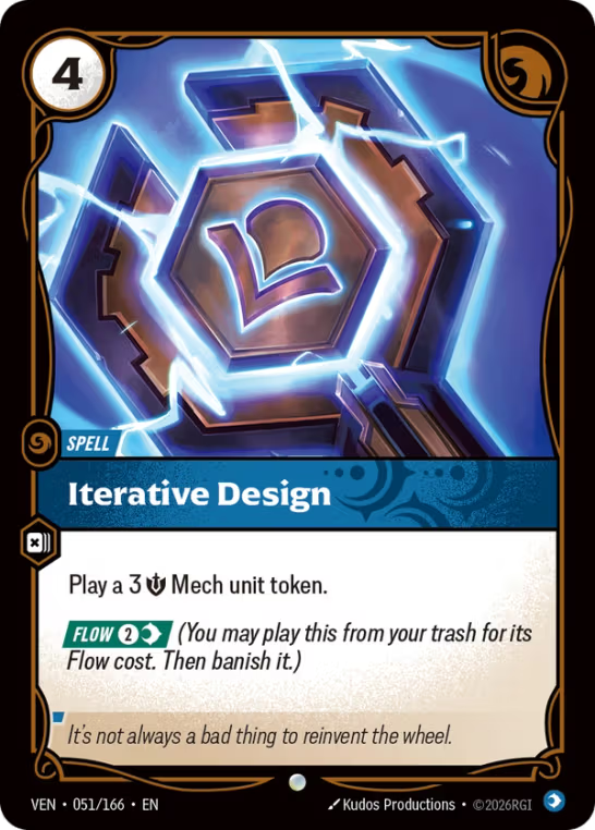 Iterative Design VEN-051/166