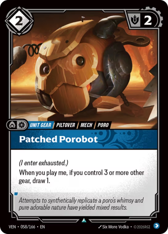 Patched Porobot VEN-058/166