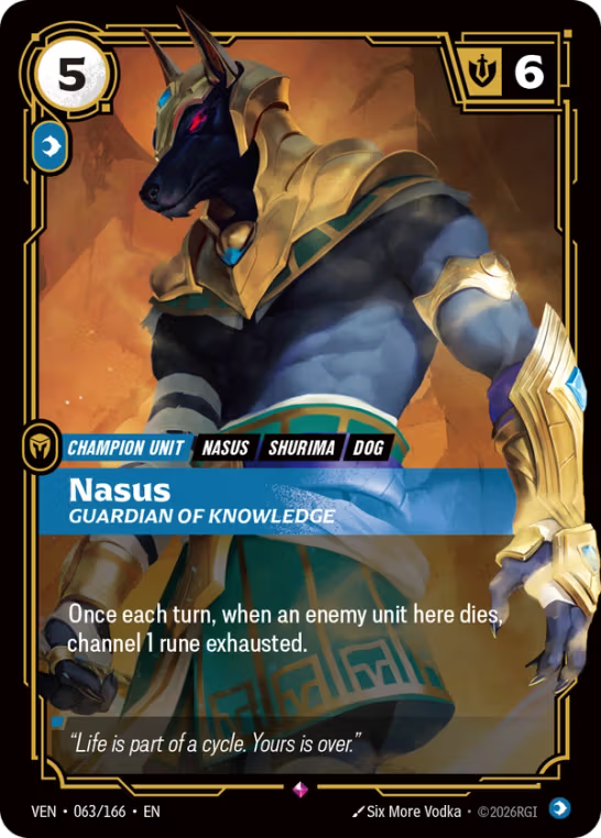 Nasus, Guardian of Knowledge VEN-063/166